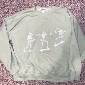 Urban Outfitters skeleton crewneck